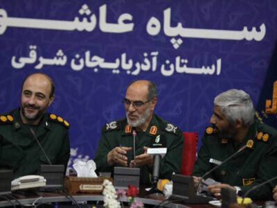 مردم بسیجی وار مقابل رژیم صهیونیستی ایستادند