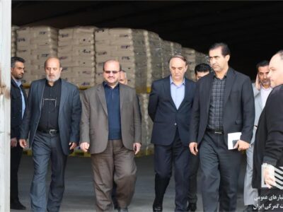 بازدید رییس منطقه ۵ بازرسی کشور و بازرس کل آذربایجان شرقی از انبارهای منطقه ویژه اقتصادی سهلان