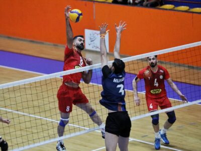 شهرآورد والیبال آذربایجان شرقی به سود مس سونگون
