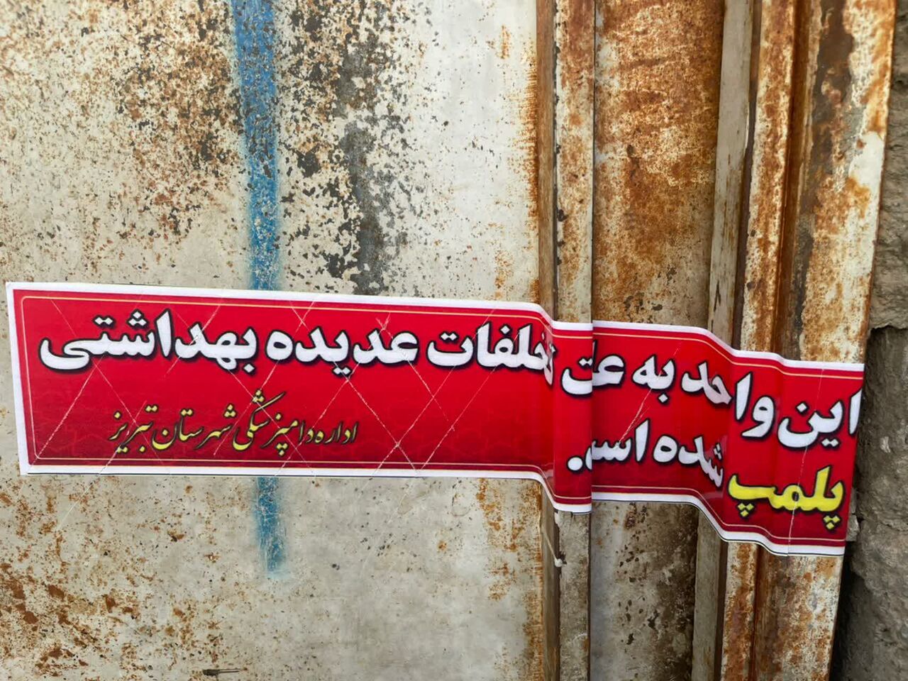 پلمب سه واحد کشتارگاه زیرزمینی غیرمجاز در تبریز/حمله با بیل به بازرسان دامپزشکی