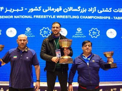 تیم مازندران قهرمان رقابت‌های کشتی آزاد بزرگسالان کشور در تبریز شد