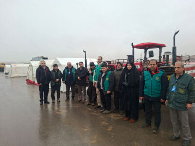 حضور میدانی ماشینآلات و نیروهای سازمان جهاد کشاورزی آذربایجان شرقی در رزمایش تمامعیار زلزله