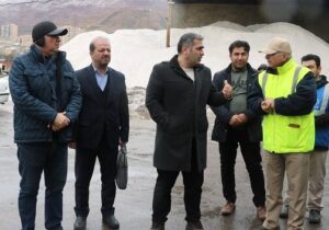آمادگی خدمات شهری منطقه ۵ تبریز برای زمستان پیش رو