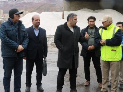 آمادگی خدمات شهری منطقه ۵ تبریز برای زمستان پیش رو