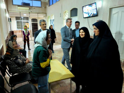 قدردانی از مهربانی‌های بی‌وقفه؛بازدید مسئولان استانی از مرکز توانبخشی فیاض‌بخش