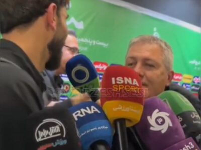 حرکت جالب اسکو با میکروفون