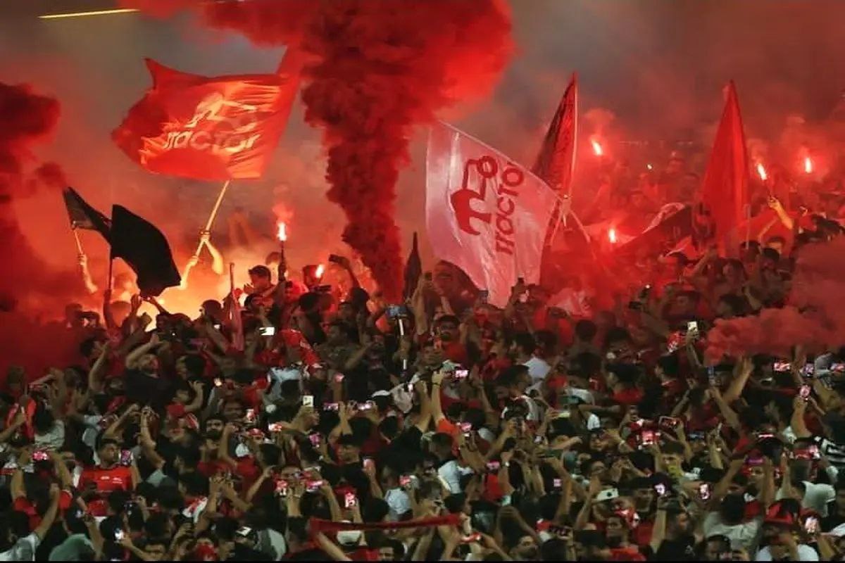 رویاپردازی پرسپولیسی از جو ورزشگاه یادگار امام تبریز