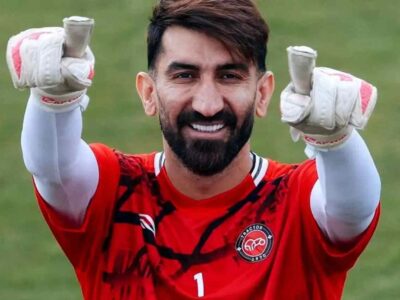 علیرضا بیرانوند به رکورد ۵۰ بازی برای تراکتور رسید.