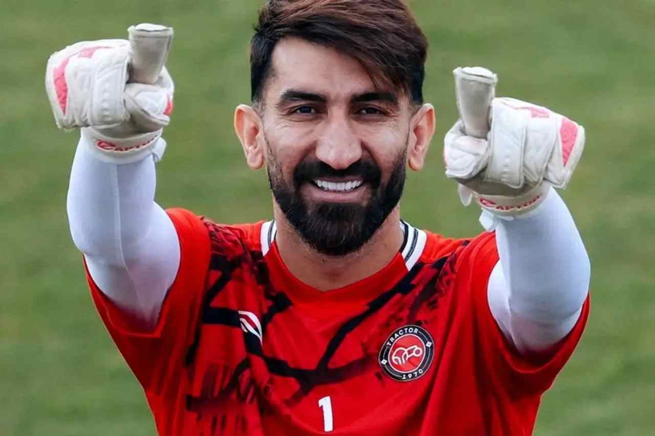 علیرضا بیرانوند به رکورد ۵۰ بازی برای تراکتور رسید.