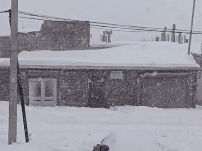 برف یک متری در گنبرف اسکو