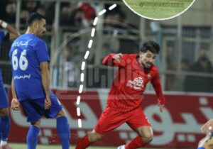 پنالتی تراکتور مقابل استقلال خوزستان سوخت.