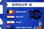 برنامه بازی‌های ایران در گروه G جام جهانی ۲۰۲۶