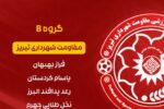 مقاومت شهرداری تبریز در گروه B لیگ دسته یک هندبال مردان جای گرفت