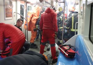 برگزاری نخستین مانور بزرگ امداد و نجات در متروی تبریز