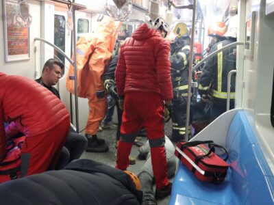 برگزاری نخستین مانور بزرگ امداد و نجات در متروی تبریز