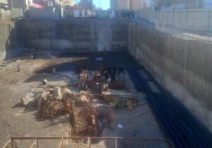 اجرای آرماتورگذاری پروژه ۱۱۲ واحدی قرارگاه مسکن