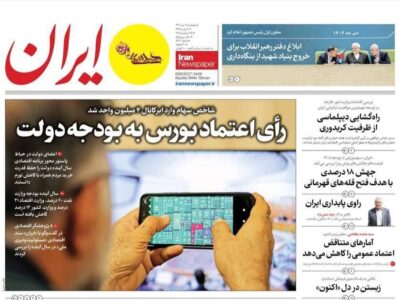 روزنامه های تاریخ 1404/10/04