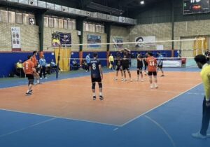 دهمین پیروزی متوالی مس سونگون در لیگ دسته یک والیبال