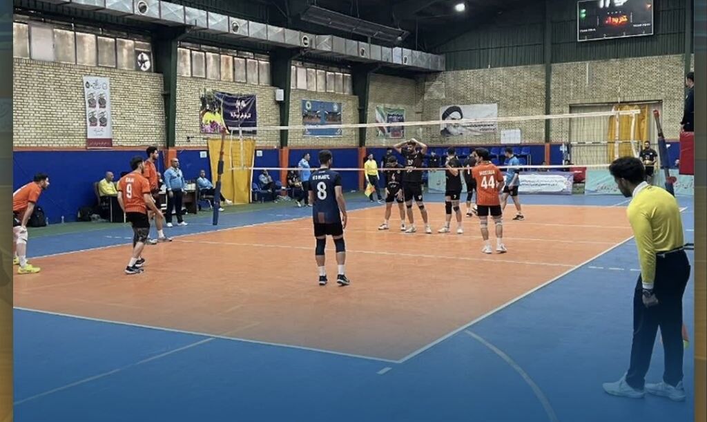 دهمین پیروزی متوالی مس سونگون در لیگ دسته یک والیبال