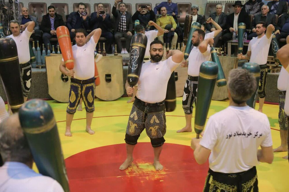 همایش ورزش زورخانه‌ای توسط شهرداری تبریز برگزار شد