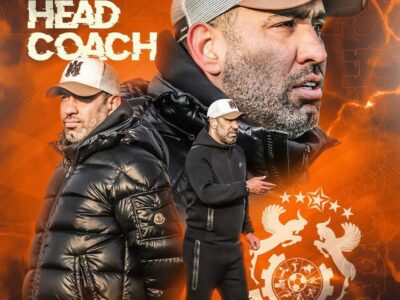 پوستر باشگاه مس سونگون برای سیاوش اکبرپور، سرمربی جدید این تیم