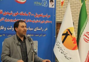 بهره برداری از ده‌ها پروژه برق رسانی با هزینه ۱۶.۹۲ هزار میلیارد ریال در آذربایجان شرقی