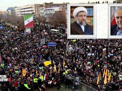 قدردانی امام جمعه تبریز و استاندار از حماسه ۲۲ بهمن مردم آذربایجان شرقی