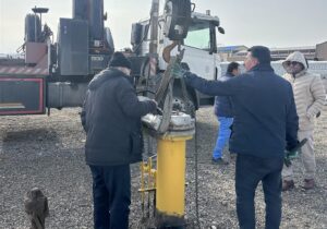 تعبیه موفق گیربكس مستعمل به جای گیربكس معیوب شیر ۲۴ اینچ مركز بهره‌برداری خطوط لوله گاز تبریز