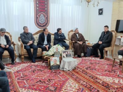 دیدار مدیرعامل پتروشیمی تبریز با خانواده معظم شهید عبداللهی