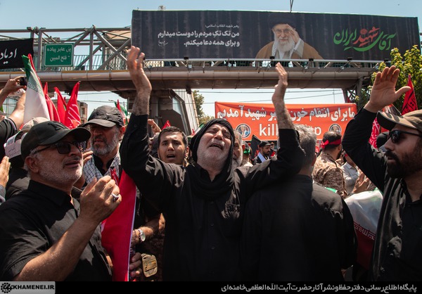 تشییع پیکر مطهر رهبر انقلاب در تهران