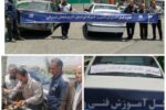 انجام خدمات امداد جادهای برای عزاداران رهبر شهید توسط مربیان فنی وحرفهای آذربایجانشرقی