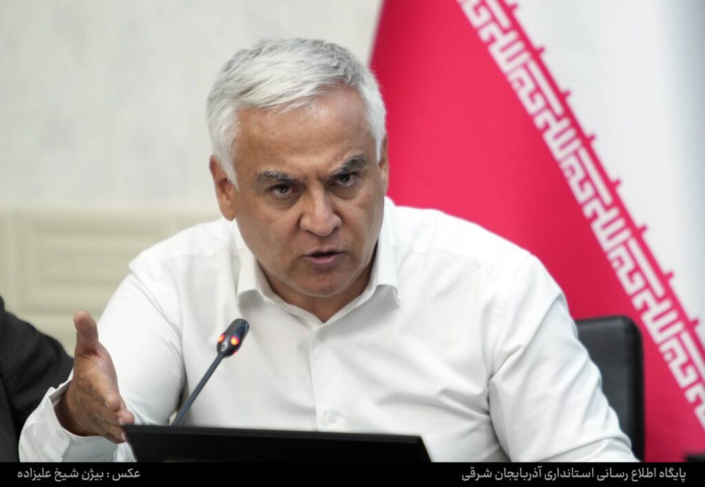 نشست مشترک بررسی مشکلات شهرک‌های صنعتی آذربایجان شرقی با حضور استاندار آذربایجان شرقی و رییس سازمان صنایع کوچک و شهرک‌های صنعتی ایران